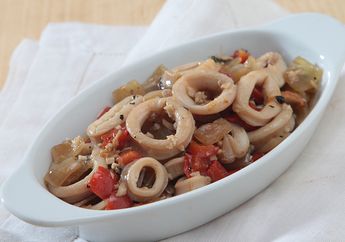 Resep Cumi Paprika Merica Hitam Enak Siap Jadi Santap Malam Tanpa Harus Repot