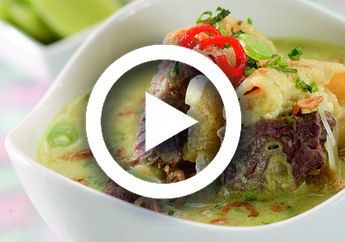 (Video) Resep Olahan Daging Kurban: Soto Bogor yang Kuahnya Enak Banget