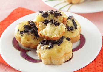 Kudapan Khas Jawa Tampil Lebih Fancy Dengan Resep Kue Cubit Oreo Ini