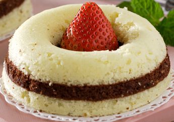 Resep Cake Kukus Vanila Cokelat Enak Ini Lembutnya Manjakan Lidah