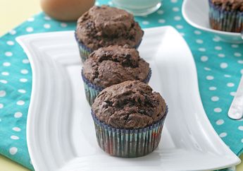 Resep Choco-Oat Muffin Enak dan Lembut yang Mudah Dibuat Untuk Sarapan