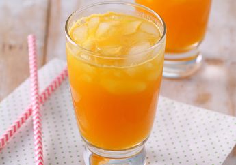 Resep Punch Serbuk Jeruk Sederhana, Tepat Banget Disajikan Sore Ini