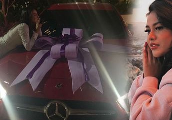Kado Ultah Aurel Hermansyah, Mercy Merah Seharga Rp 700 Jutaan