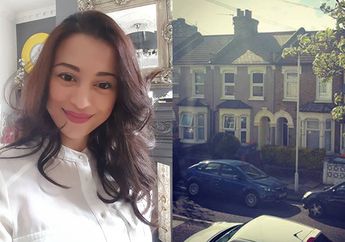 Nikahi Polisi London, Angie Virgin Punya Rumah Bak Film Hollywood di Inggris, Dapurnya Mencengangkan!