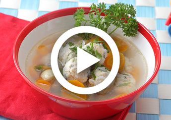 (Video) Resep MPASI 12 Bulan, Bakso Ayam Rambutan yang Bikin si Kecil Lahap
