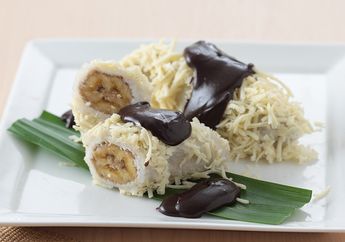 Resep Pisang Rai Keju Saus Cokelat Enak & Legit Untuk Suguhan Spesial