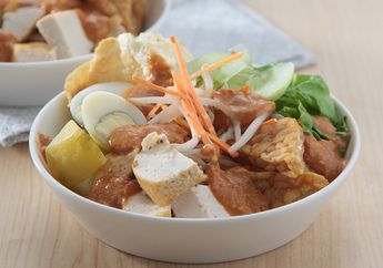 Resep Gado-Gado Siram Enak dengan Racikan Bumbu yang Pas, Enak Banget!