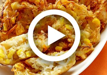 (Video) Resep Bala-Bala Jagung, Renyahnya Siap Jadi Teman Makan Siang