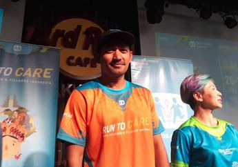 Hobi Berolahraga, Ibnu Jamil Lari Sambil Berdonasi Buat Anak Indonesia