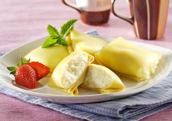 Resep Pancake Durian Enak Ini Bisa Dibuat Sendiri Di Rumah, Lo!