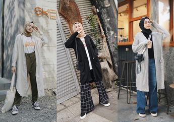 Enggak Boring! Ini 7 Cara Padukan Long Outer Hijab yang Kekinian!