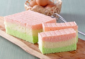 Resep Bolu Kukus Pelangi Enak dan Cantik, Bikin Siapapun Jatuh Cinta