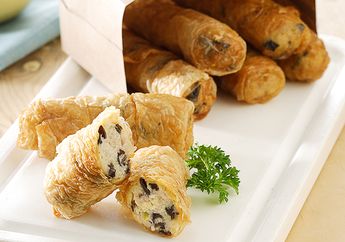Resep Lumpia Jamur Kulit Tahu Enak dan Renyah Pasti Jadi Rebutan