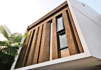Miliki Fasad Unik, Rumah Mewah Bentuk Kotak Ini Buat Ingin Bertualang! Lengkap dengan Roof Gardennya