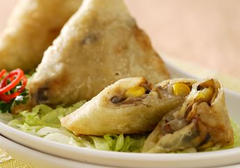 Resep Corn And Mushroom Samosa Enak, Camilan Gurih dan Krispi