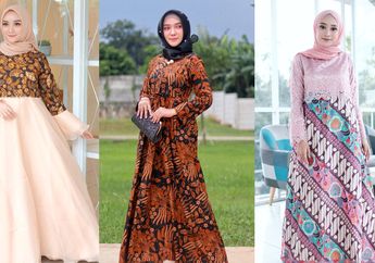 Makin Ayu, Yuk Pakai 3 Pilihan Dress Hijab Batik Elegan Ini Saat Kondangan!