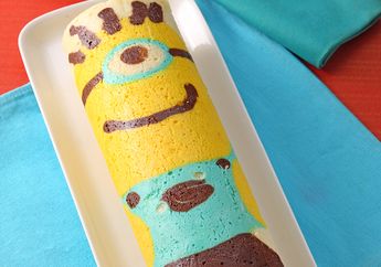 Resep Bolu Gulung Karakter Enak dan Cantik Bisa Kita Buat Bareng Si Kecil