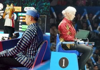 Unik! Pakai Lurik dan Batik, Penampilan Hakim Garis & Wasit Indonesia Open 2019 Curi Perhatian!