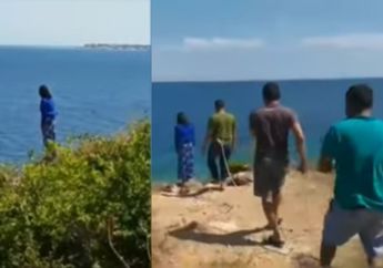 Video: Detik-detik Dramatis Tim Passaka Polres Majene Selamatkan Wanita Hamil yang Nyaris Bunuh Diri dan Terjun dari Tebing