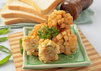 Masak Apa Besok? Bikin Resep Bola Roti Tawar Isi Ayam Untuk Sarapan Fancy Besok, Yuk!