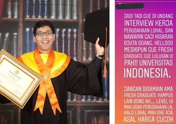 Viral Fresh Graduate UI Tolak Gaji 8 Juta, Tanggapan Co Founder Ruangguru yang Juga Alumni UI Ini 'Ngena' Banget!
