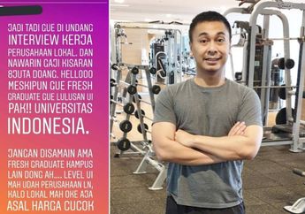Sempat Viral Instastory Lulusan UI Tolak Gaji Rp 8 Juta, Raditya Dika Justru Pertanyakan Kebenarannya