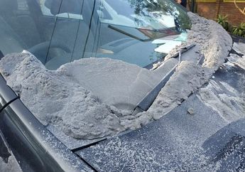 Kena Debu Tangkuban Perahu, Bodi Mobil Jangan Langsung Dilap