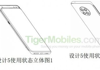 Begini Desain Ponsel Geser Xiaomi dengan Tiga Kamera Melingkar