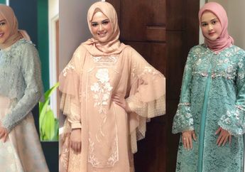 Dilamar Roger Danuarta, 5 Gaya Cut Meyriska Pakai Outfit Hijab Warna Pastel Ini Bisa Kita Tiru Buat Kondangan!