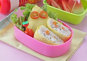 Resep Nasi Kepal Telur Dadar Enak Bikin Sarapan Di Hari Libur Lebih Istimewa