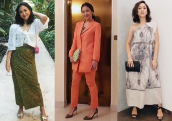 Tampil Manis dan Unik Saat Kondangan dengan 7 Ide Outfit Ala Sherina Munaf!