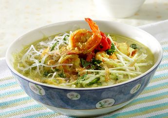 Resep Soto Udang Taoco Enak, Kuah Santannya Bikin Sulit Berkata-Kata