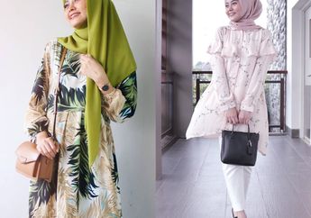 Miliki 5 Model Tunik Floral Manis & Ayu Untuk Hijabers Kekinian!