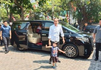 Turun Dari Alphard Hitam, Jan Ethes Cucu Jokowi Ucapkan Ini Saat Tiba di Rumah Makan Mbah Karto