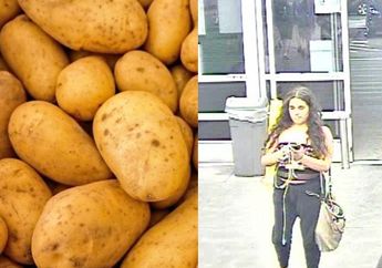 Viral, Wanita Ini Jadi Buronan Polisi Setelah Buang Air Kecil Di Tumpukan Kentang Sebuah Supermarket