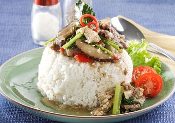 Resep Iduk Adha Enak, Resep Nasi Siram Cah Sapi Bikin Makan Lebih Lahap