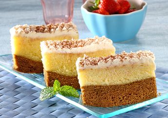Resep Brownis Kukus Tiramisu Enak, Camilan Favorit Saat Kumpul Keluarga
