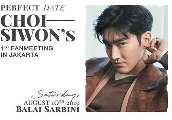 Choi Siwon Ajak Fans Indonesia Ngedate Pada Fanmeeting Pertamanya di Jakarta. Catat Infonya!
