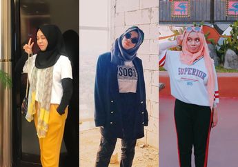 Adik Atta Halilintar, Sohwa Halilintar Punya 6 Fashion Hijab Pakai Outfit Putih yang Kece Abis!