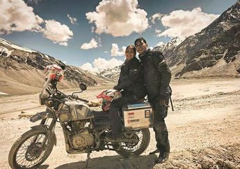 Pertama Kali Touring, Donna Agnesia Berhasil Sampai di Puncak Himalaya, Simak Ceritanya!