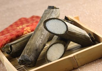 Pantas Lontong Buatan Pedagang Tidak Pernah Keras Walau Sudah Dingin, Satu Bahan ini Jadi Rahasianya