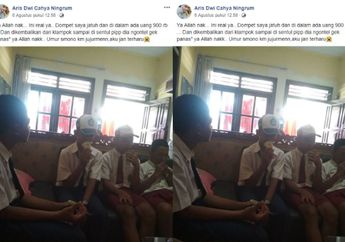 Viral, Empat Pelajar Asal Blitar Ini Temukan Dompet Berisi Rp 900 Ribu di Pinggir Jalan hingga Saling Debat, Akhirnya Bikin Salut!