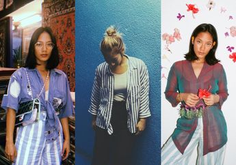 4 Cara Tara Basro Tampil Keren Pakai Outfit Stripes. Anti Boring!