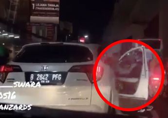 Ketahuan Buang Sampah Sembarangan, Pengemudi Honda BR-V Malah Ngajak Ribut Pengguna Moge