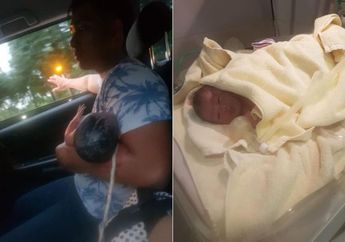 Baru 10 Menit Jalan ke Rumah Sakit, Ibu ini Sudah Melahirkan Anak Ketiganya Dalam Taksi Online