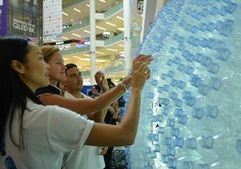 Danone-AQUA Perkenalkan Botol 100% Daur Ulang di Jakarta