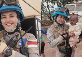 Intip Sosok Briptu Imah, Polwan Cantik asal Yogyakarta yang Ikut Tegakkan Kedamaian di Afrika
