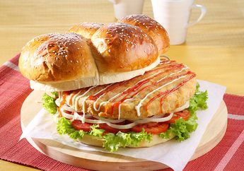 Masak Apa Besok? Yuk, Buat Resep Burger Jumbo ini Agar Si Kecil Semangat Sarapan