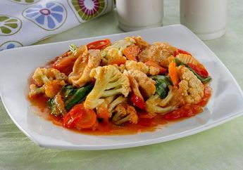 Resep Sayur Kembang Kol Asam Pedas Enak, Hidangan Pelengkap yang Mudah Dibuat