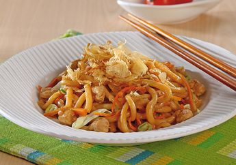 Resep Udon Goreng Ayam Enak, Pilihan Menu Sarapan Lezat Besok Pagi